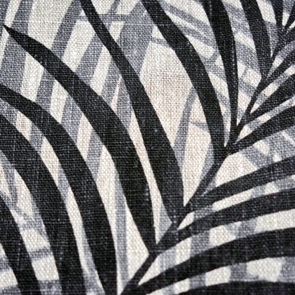 toile coton lin feuille palmier